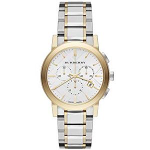 Horlogeband Burberry BU9751 Staal Bi-Color