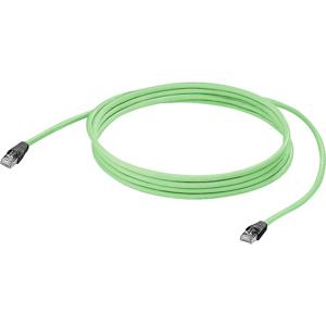 Weidmüller 1230410000 RJ45 Netwerkkabel, patchkabel CAT 5, CAT 5e SF/UTP 0.30 m Groen Vlambestendig, Oliebestendig, UV-bestendig 1 stuk(s)