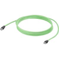 Weidmüller 1230410000 RJ45 Netwerkkabel, patchkabel CAT 5, CAT 5e SF/UTP 0.30 m Groen Vlambestendig, Oliebestendig, UV-bestendig 1 stuk(s) - thumbnail