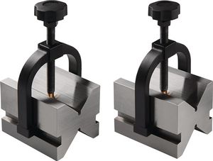 Promat Paar dubbele prisma&apos;s | L50xB40xH40mm | roestvrij staal | Voor Ø 5-30 mm - 4139140100 4139140100
