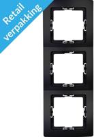 Enzo Kopp paris mat zwart 3 voudig afdekraam - 4625350