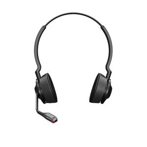 Jabra Engage 55 On Ear headset Telefoon DECT Stereo Zwart Volumeregeling, Microfoon uitschakelbaar (mute)