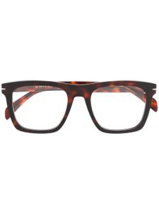 Eyewear by David Beckham lunettes de vue à effet écaille de tortue - Marron