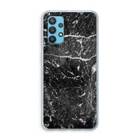 Zwart marmer: Samsung Galaxy A32 4G Transparant Hoesje