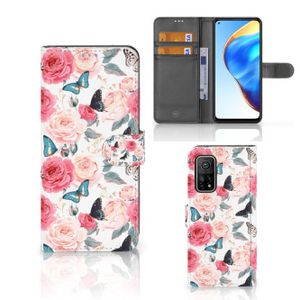 Xiaomi Mi 10T Pro | Mi 10T Hoesje Butterfly Roses