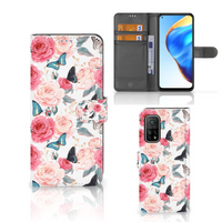 Xiaomi Mi 10T Pro | Mi 10T Hoesje Butterfly Roses - thumbnail