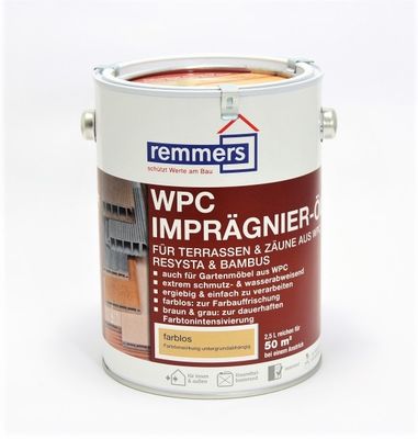Remmers | WPC-impregneerolie Bruin | 2,5 L