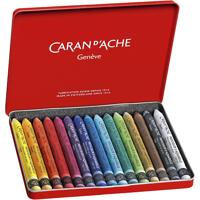 Caran Dache Caran d'ache neocolor ii, l: 10 cm, dikte 8,5 mm, diverse kleuren, 15 stuk/ 1 doos