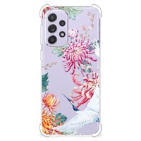 Samsung Galaxy A33 Case Anti-shock Bird Flowers