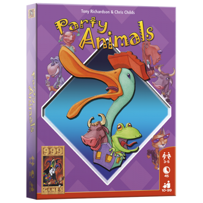999 Games party animals kaartspel