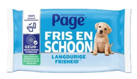 Page Fris en Schoon Vochtig Toiletpapier