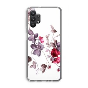 Mooie bloemen: Samsung Galaxy A32 5G Transparant Hoesje
