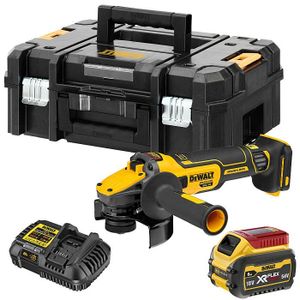 DeWalt DCG409T1 | Haakse Slijper | XR | FlexVolt | Advantage  | 6,0Ah | Li-Ion | 125mm | Set - DCG409T1-QW