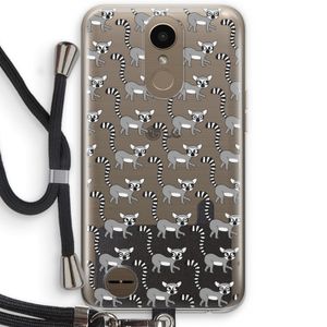 Makis: LG K10 (2017) Transparant Hoesje met koord