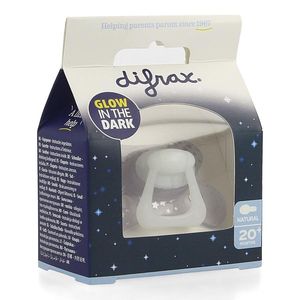 Difrax Fopspeen Natural 20+ M Glow