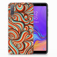Samsung Galaxy A7 (2018) Hoesje maken Retro - thumbnail
