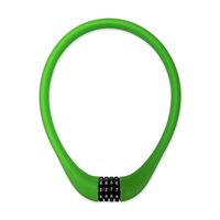 Lynx Cijfer-Kabelslot Groen 80cm - thumbnail