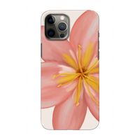 Pink Ellila Flower: Volledig geprint iPhone 12 Hoesje