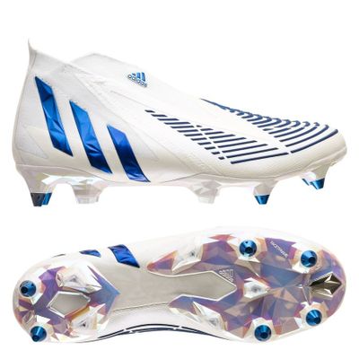 adidas Predator Edge + SG Diamond Edge - Wit/Donkerblauw