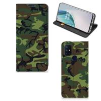 OnePlus Nord N10 5G | Hoesje met Magneet | Army Dark