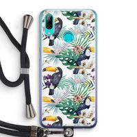 Tukans: Huawei P Smart (2019) Transparant Hoesje met koord