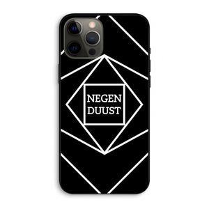 Negenduust geometrisch: iPhone 12 Pro Max Biologisch afbreekbaar hoesje