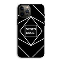 Negenduust geometrisch: iPhone 12 Pro Max Biologisch afbreekbaar hoesje