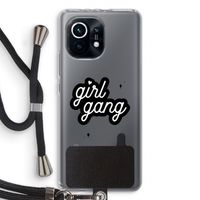 Girl Gang: Xiaomi Mi 11 Transparant Hoesje met koord