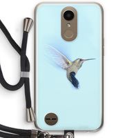 Kolibri: LG K10 (2017) Transparant Hoesje met koord