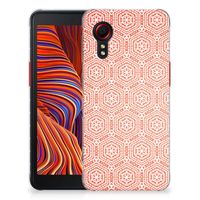 Samsung Galaxy Xcover 5 TPU bumper Pattern Orange - thumbnail