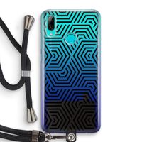 Magic pattern: Huawei P Smart (2019) Transparant Hoesje met koord