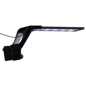 VidaXL Aquariumlamp met klem led 25-45 cm blauw en wit