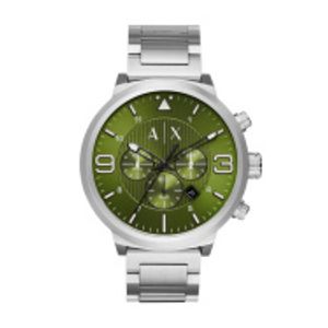 Horlogeband Armani AX1370 Onderliggend Staal 22mm