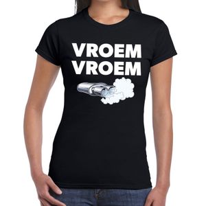 Vroem vroem Achterhoek festival t-shirt zwart dames