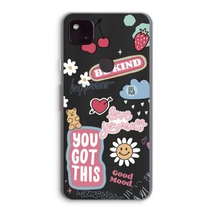 Positivity: Google Pixel 4a 5G Transparant Hoesje