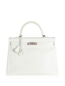 Hermès Pre-Owned sac à main Retourné Kelly 35 - Blanc