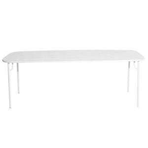 Petite Friture Week-end tuintafel 220x85 wit