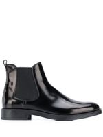 Tod's bottines en cuir - Noir