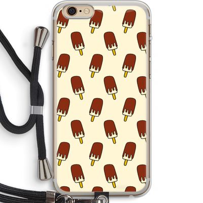 Yummy: iPhone 6 PLUS / 6S PLUS Transparant Hoesje met koord