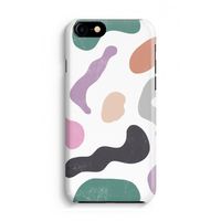 Memphis Shapes: Volledig Geprint iPhone 7 Hoesje