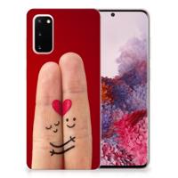 Samsung Galaxy S20 | Sillicone Back Cover | Liefde - Origineel Romantisch Cadeau