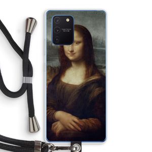 Mona Lisa: Samsung Galaxy Note 10 Lite Transparant Hoesje met koord