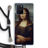 Mona Lisa: Samsung Galaxy Note 10 Lite Transparant Hoesje met koord