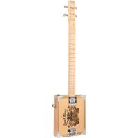 Lace Cigar Box Guitar Americana 4-string 4-snarige elektrische gitaar