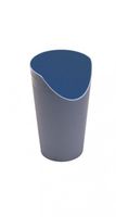 Beker met neusuitsparing blauw - thumbnail