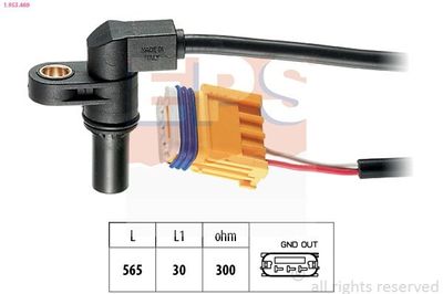 Toerentalsensor, automatische aandrijving 1953469
