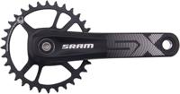 SRAM crankstel "sx eagle" crankset force axs powerspline 32t 165mm