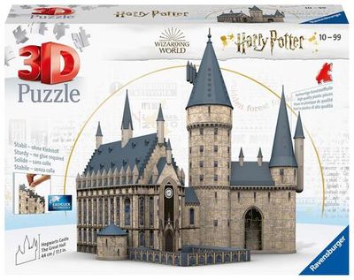 Harry Potter Hogwarts Castle 3D (540 Stukjes) - Puzzel;Puzzel (4005556112593)
