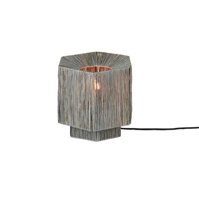 Tafellamp Panama - Lichtgrijs - 26x28x26cm