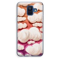 Katoen Wolken: Samsung Galaxy A6 (2018) Transparant Hoesje